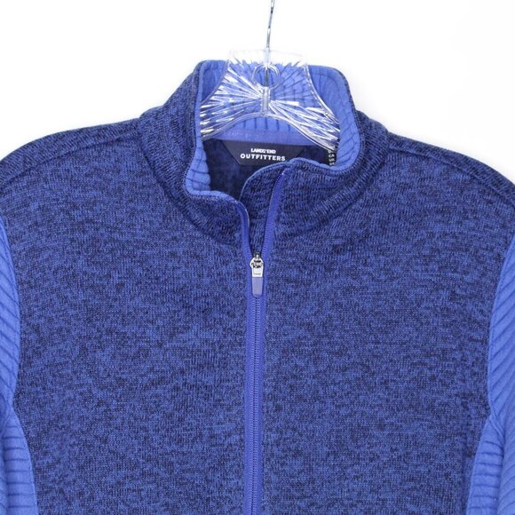 Lands' End Athletic Blue Zipper Jacket - Picture 2 of 11